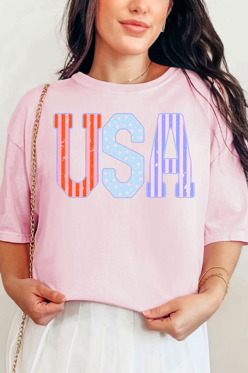 Pastel American Dreamin' Comfort Colors Adult Ring - Spun Cotton Tee - Wholesale Accessory Market