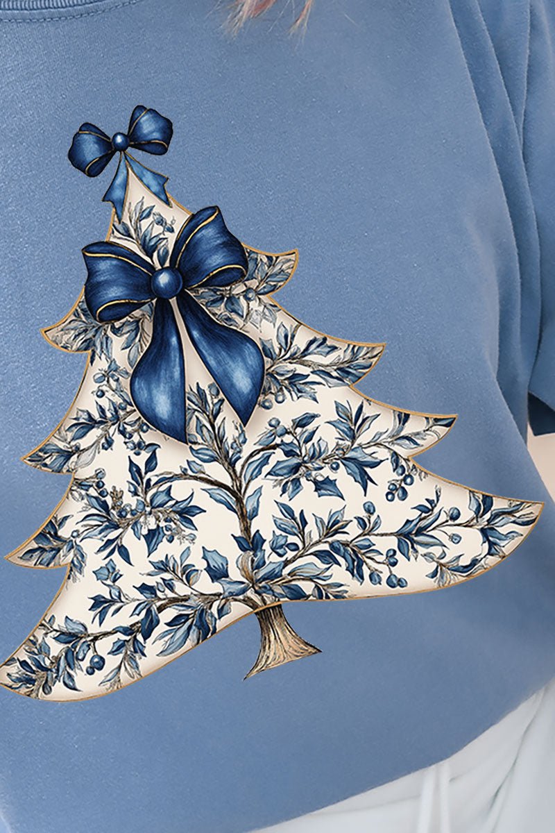 Porcelain Petals Tree Comfort Colors Adult Ring - Spun Cotton Tee - Wholesale Accessory Market