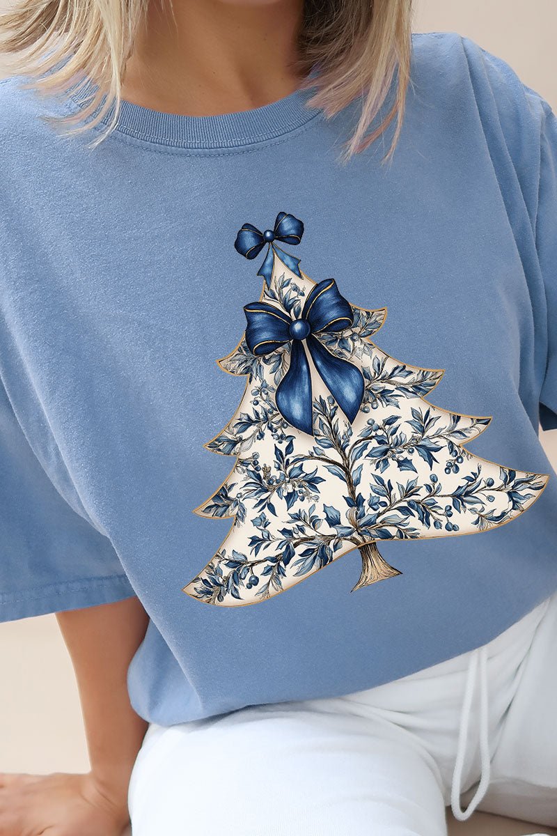 Porcelain Petals Tree Comfort Colors Adult Ring - Spun Cotton Tee - Wholesale Accessory Market