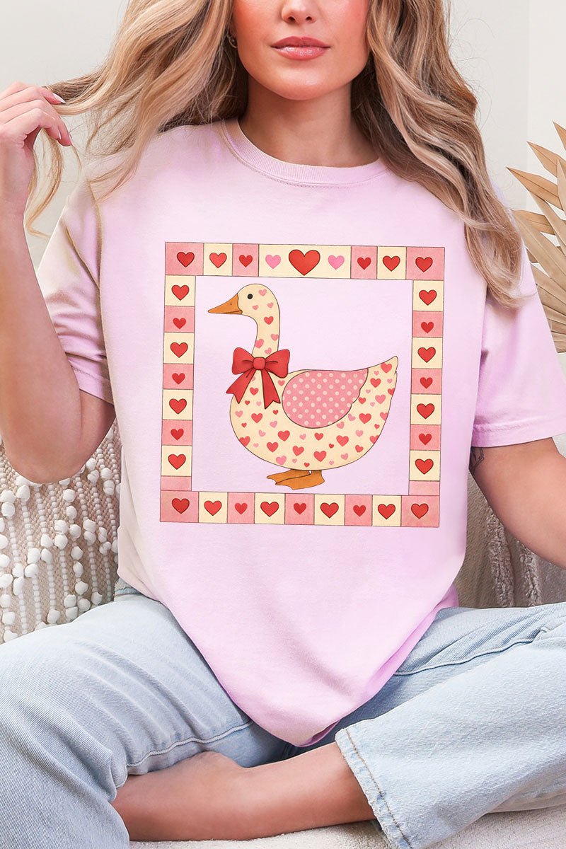 Sweetheart Goose Comfort Colors Adult Ring - Spun Cotton Tee - Wholesale Accessory Market