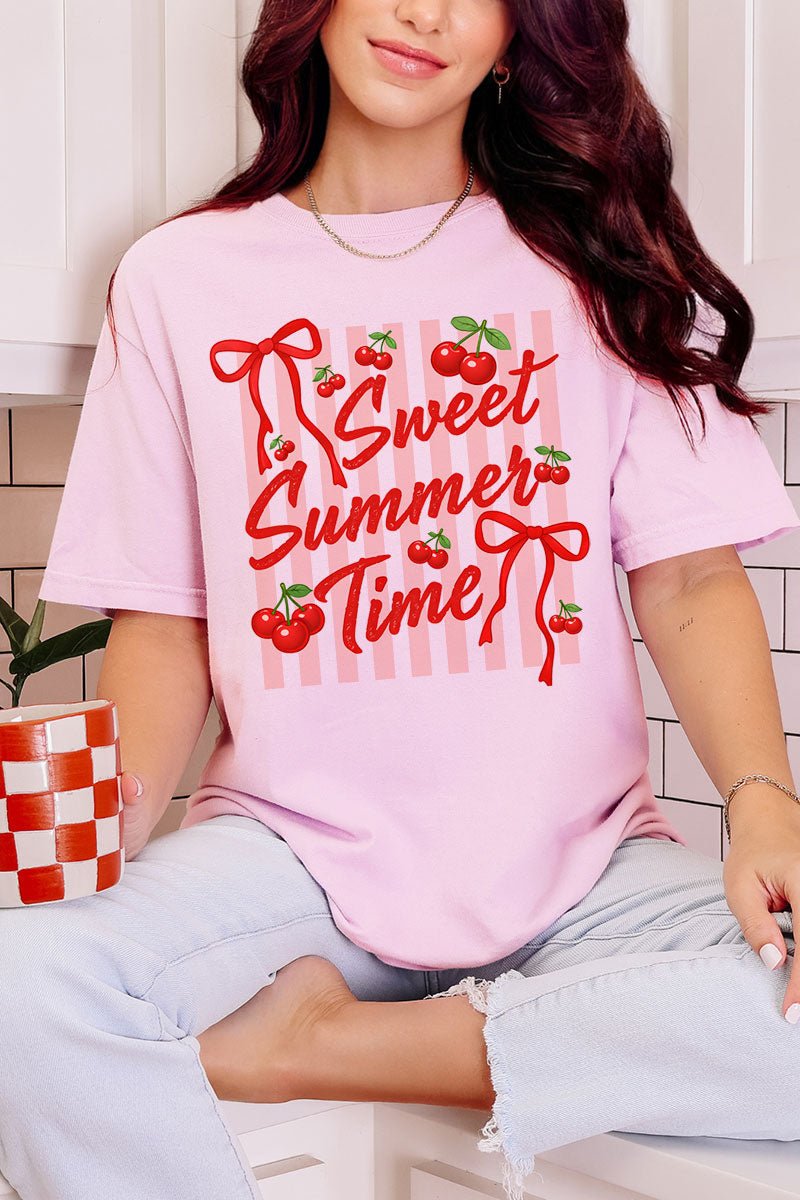 Sweet Summer Time Comfort Colors Adult Ring - Spun Cotton Tee - Wholesale Accessory Market