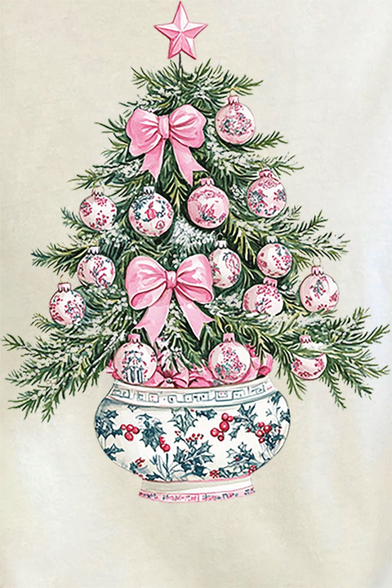 Whimsy Chinoiserie Tree Comfort Colors Adult Ring - Spun Cotton Tee - Wholesale Accessory Market