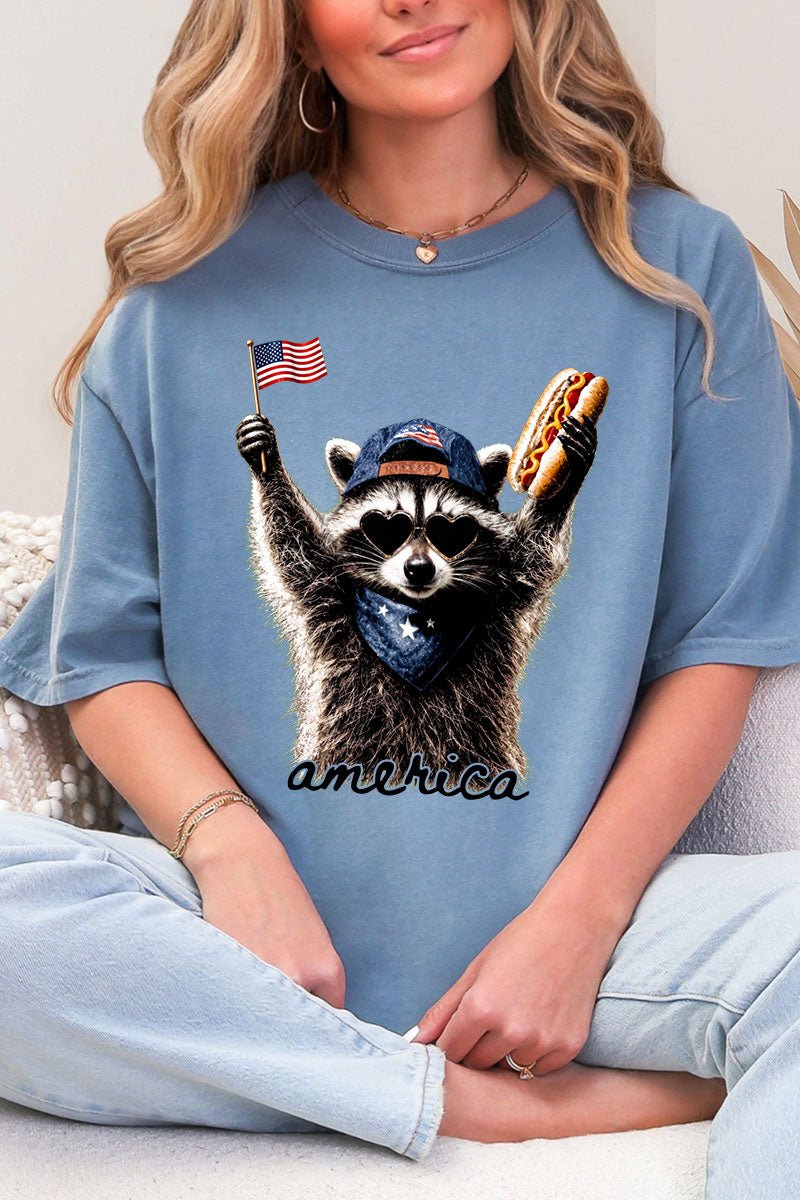 America's Backyard BBQ Bandit Comfort Colors Adult Ring-Spun Cotton Tee - Wholesale Accessory Market
