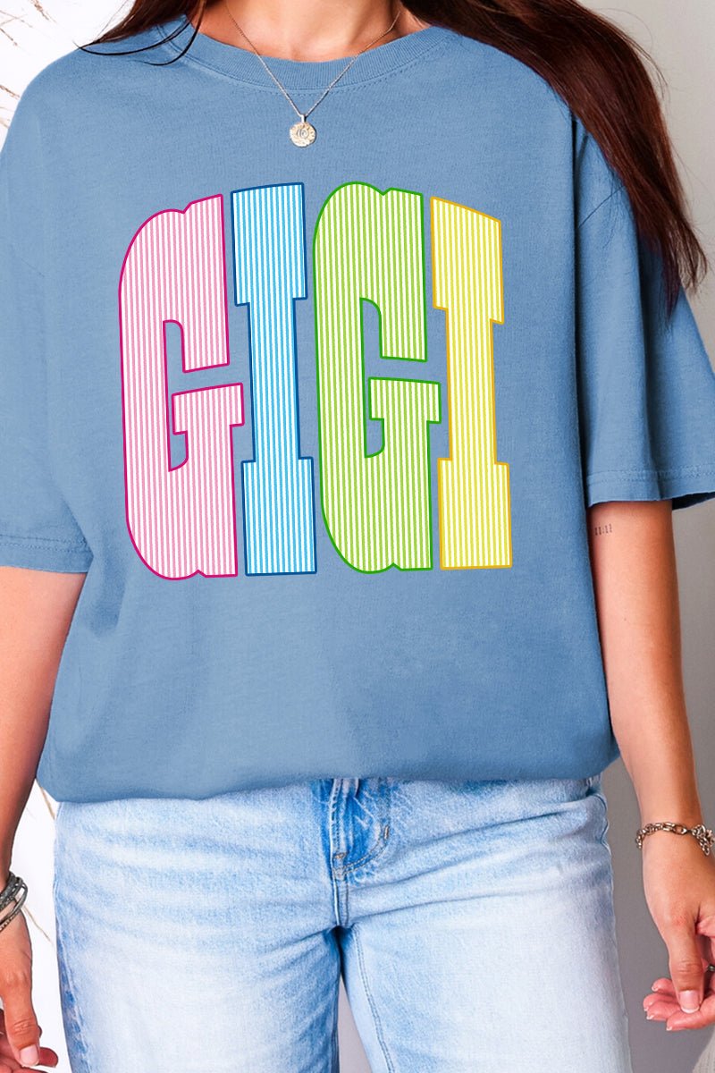 Color Me Loved Gigi Comfort Colors Adult Ring-Spun Cotton Tee - Wholesale Accessory Market