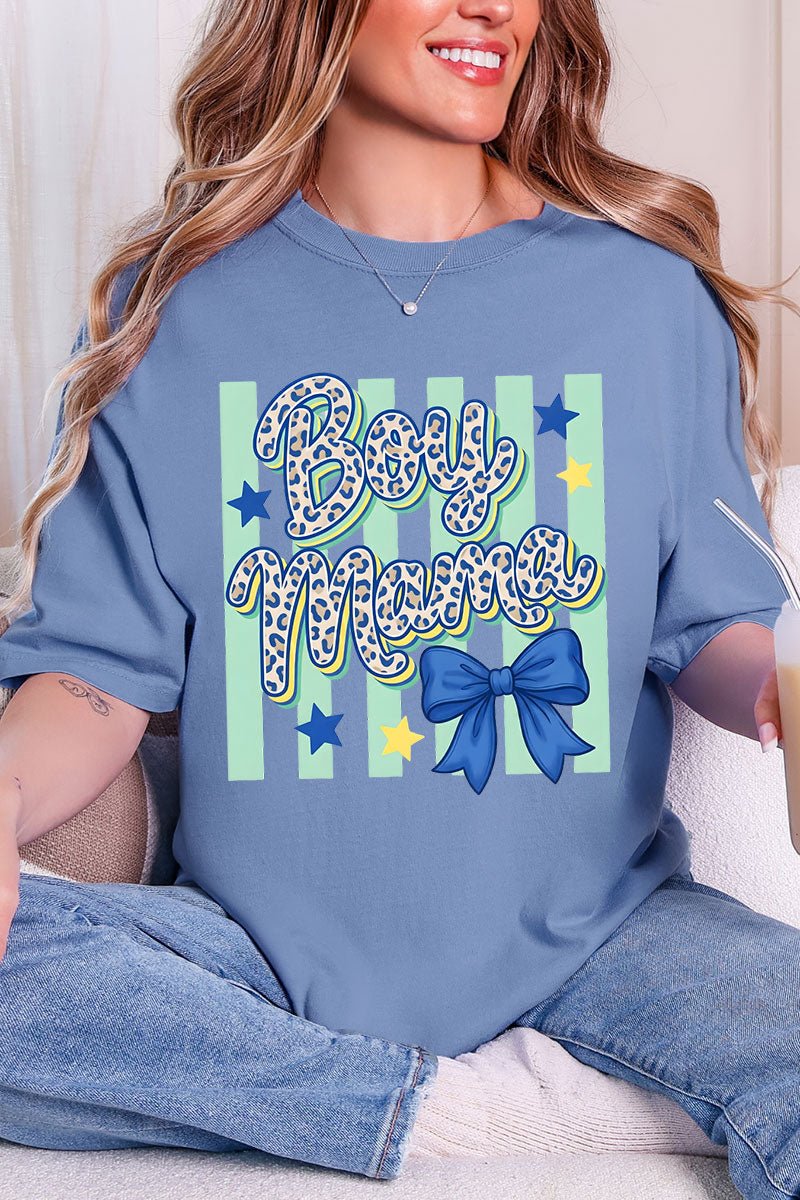 Wild Ones Boy Mama Comfort Colors Adult Ring-Spun Cotton Tee - Wholesale Accessory Market