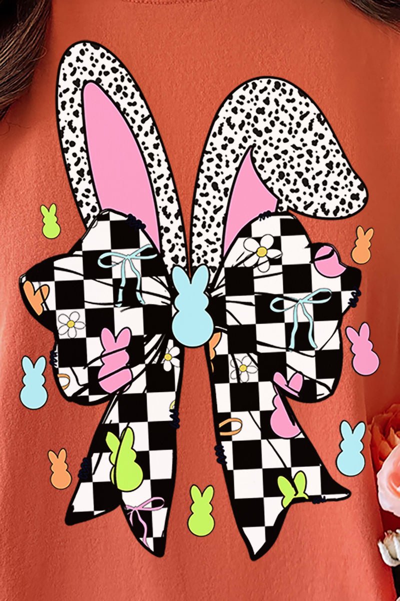 Retro Bunny Peeps Comfort Colors Adult Ring - Spun Cotton Tee - Wholesale Accessory Market