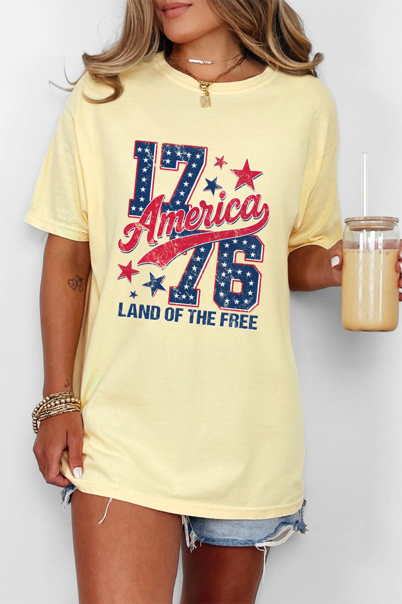1776 Retro Comfort Colors Adult Ring-Spun Cotton Tee - Wholesale Accessory Market
