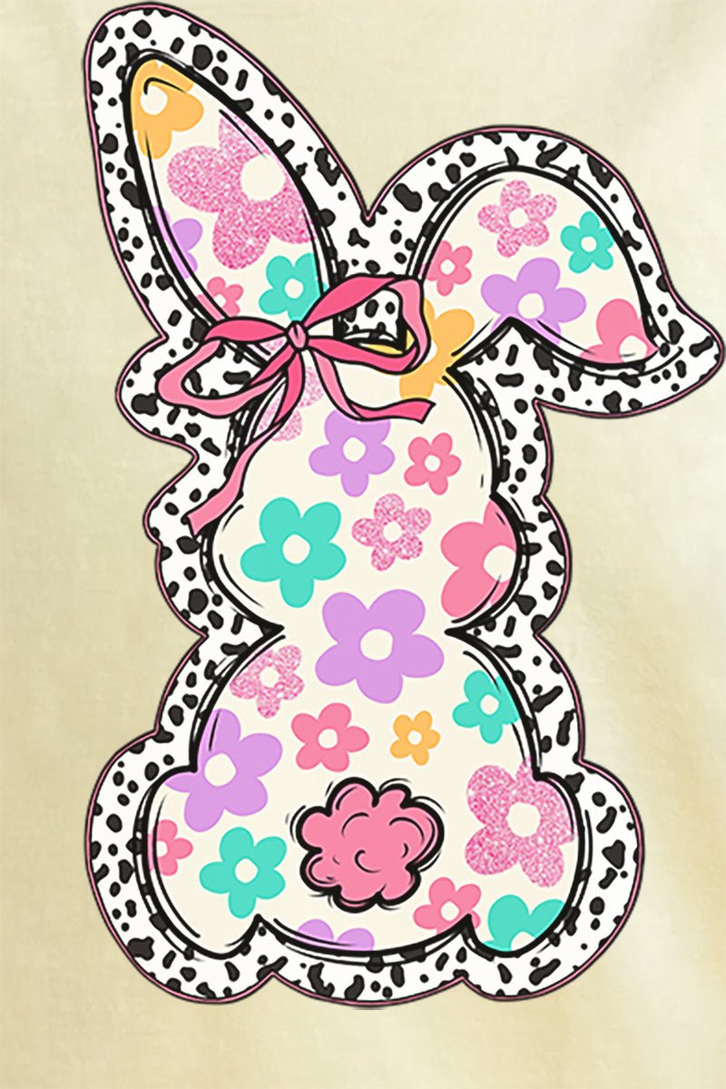 Blooming Bunny Comfort Colors Adult Ring - Spun Cotton Tee - Wholesale Accessory Market