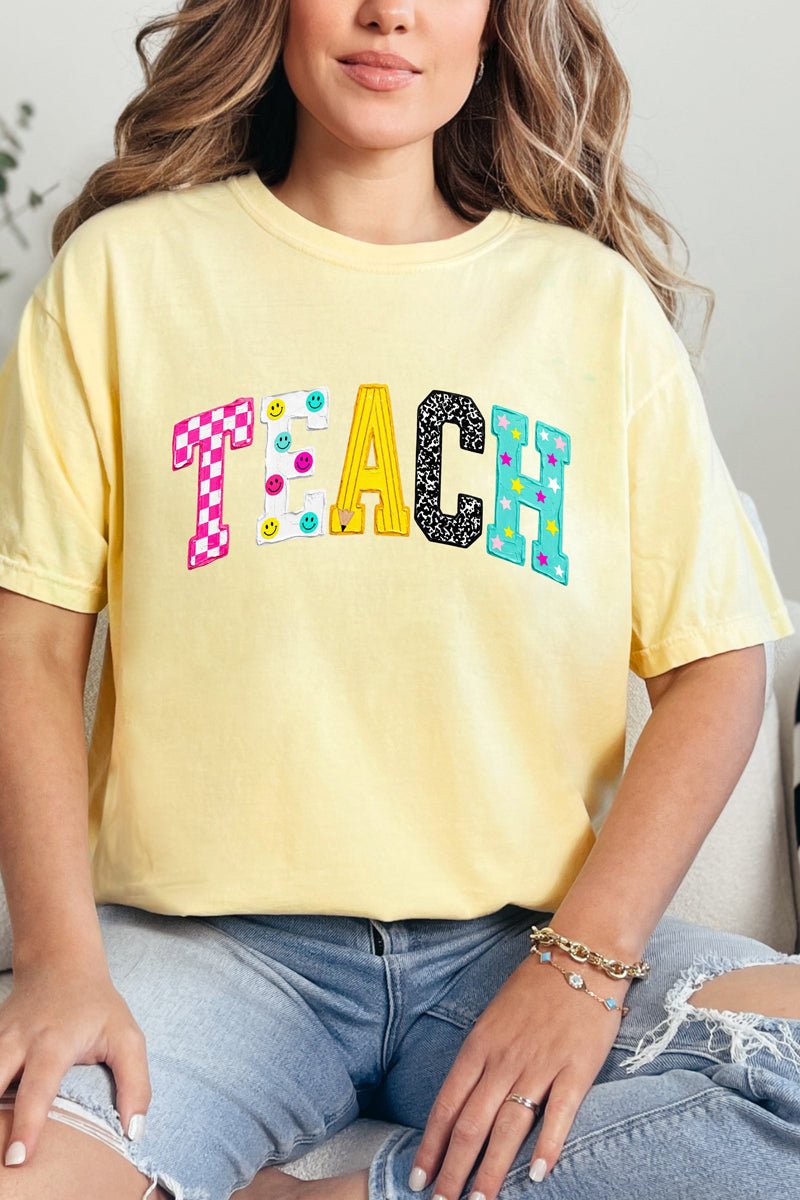 Brushstrokes & Bright Minds Comfort Colors Adult Ring-Spun Cotton Tee - Wholesale Accessory Market