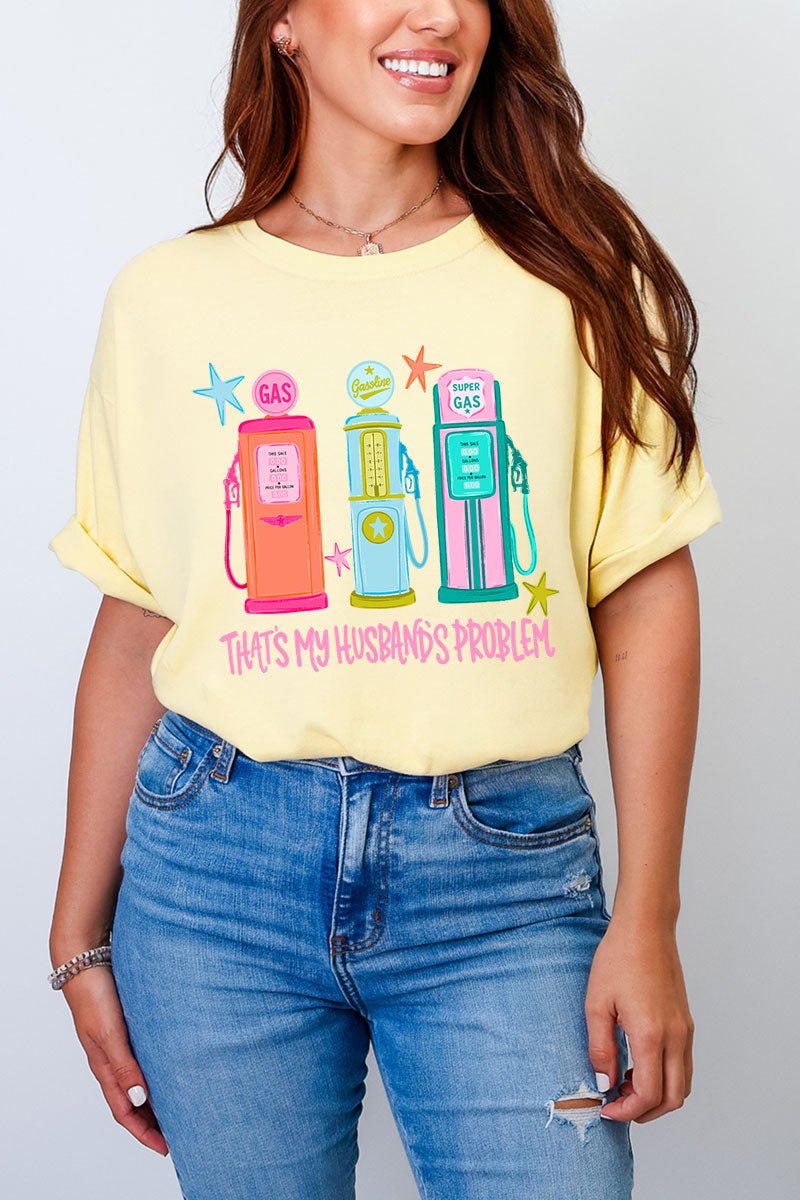 Fill It Up Babe Comfort Colors Adult Ring - Spun Cotton Tee - Wholesale Accessory Market
