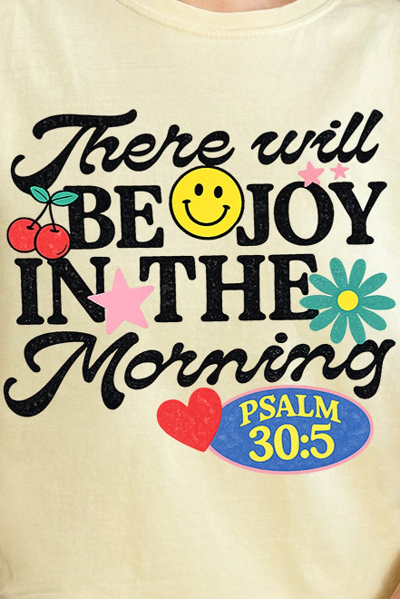 Joy In The Morning Comfort Colors Adult Ring-Spun Cotton Tee - Wholesale Accessory Market