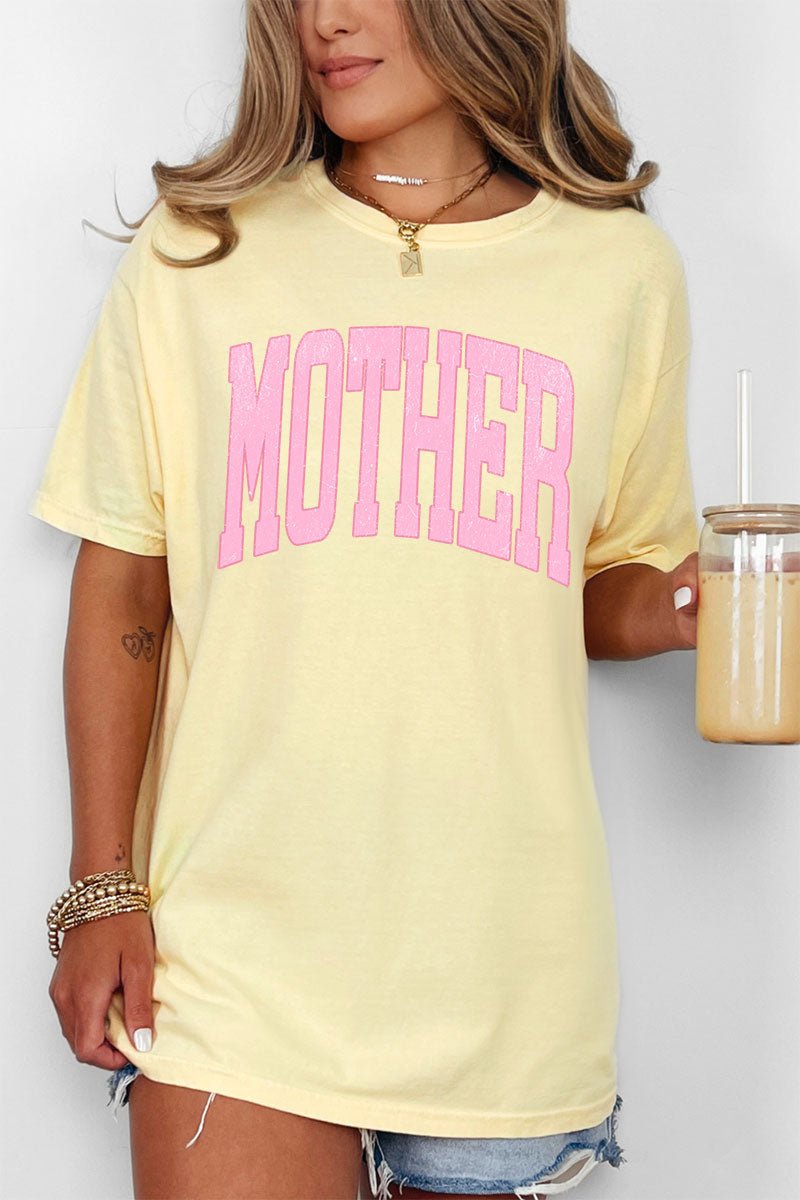 Pretty In Pink Mother Comfort Colors Adult Ring - Spun Cotton Tee - Wholesale Accessory Market