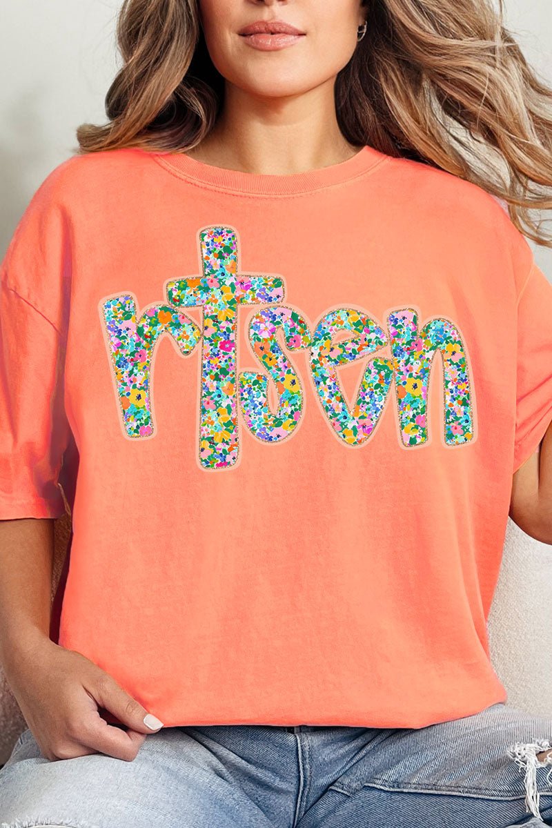 Radiant Risen Comfort Colors Adult Ring - Spun Cotton Tee - Wholesale Accessory Market