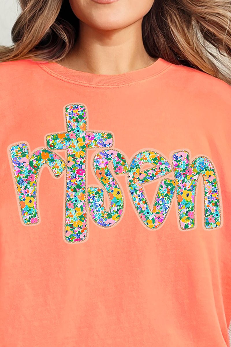 Radiant Risen Comfort Colors Adult Ring - Spun Cotton Tee - Wholesale Accessory Market