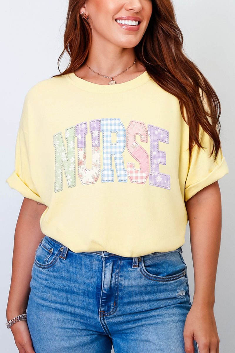 Soft Stitch Nurse Comfort Colors Adult Ring - Spun Cotton Tee - Wholesale Accessory Market