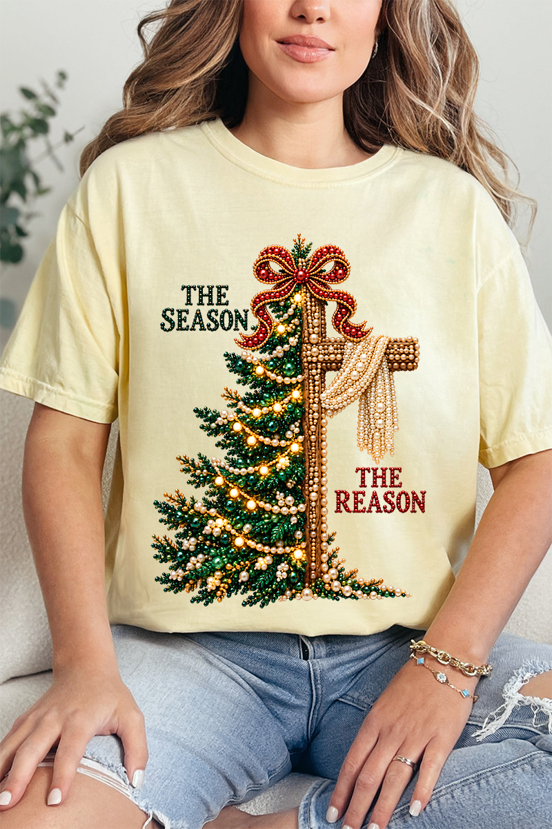 The Season The Reason Comfort Colors Adult Ring-Spun Cotton Tee - Wholesale Accessory Market