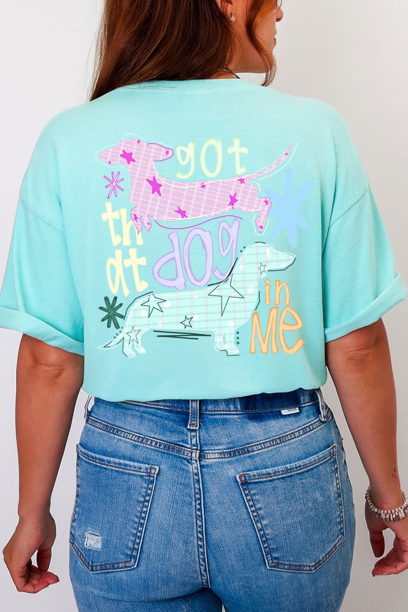 Got That Dog In Me Front & Back Comfort Colors Adult Ring-Spun Cotton Tee - Wholesale Accessory Market