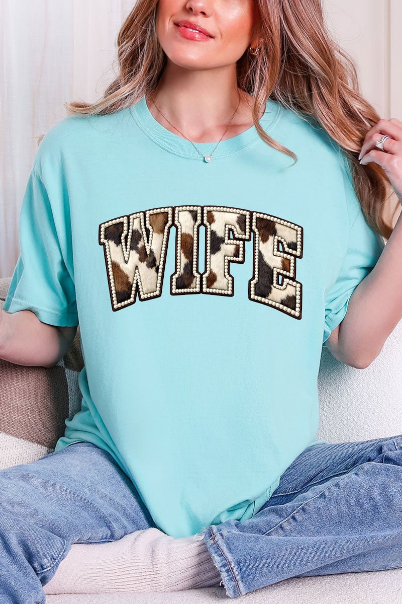 Rodeo Pearl Wife Comfort Colors Adult Ring - Spun Cotton Tee - Wholesale Accessory Market