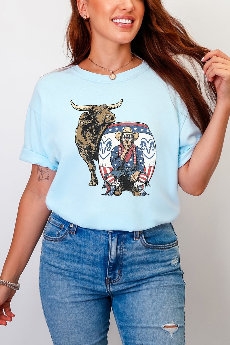 American Rodeo Clown Comfort Colors Adult Ring-Spun Cotton Tee - Wholesale Accessory Market