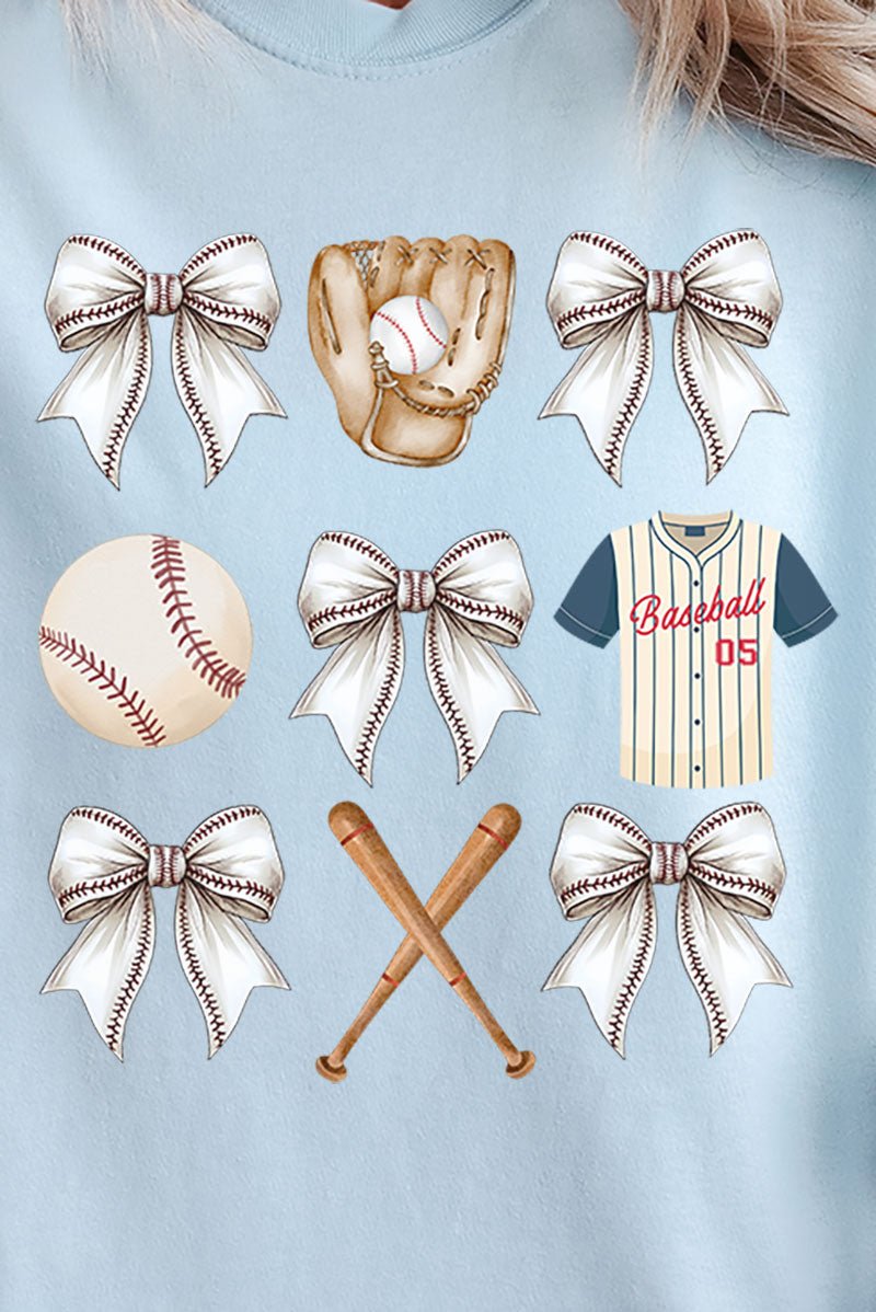 Game Day Bows Comfort Colors Adult Ring - Spun Cotton Tee - Wholesale Accessory Market