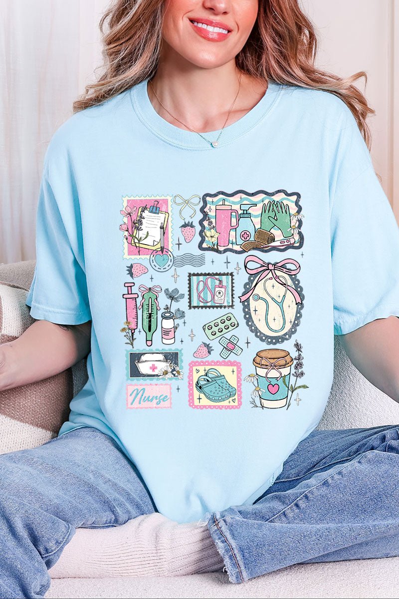 Scrubs Club Comfort Colors Adult Ring - Spun Cotton Tee - Wholesale Accessory Market