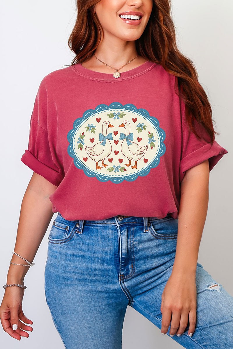 Goosey Little Love Comfort Colors Adult Ring-Spun Cotton Tee - Wholesale Accessory Market