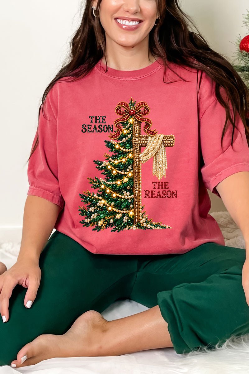 The Season The Reason Comfort Colors Adult Ring-Spun Cotton Tee - Wholesale Accessory Market