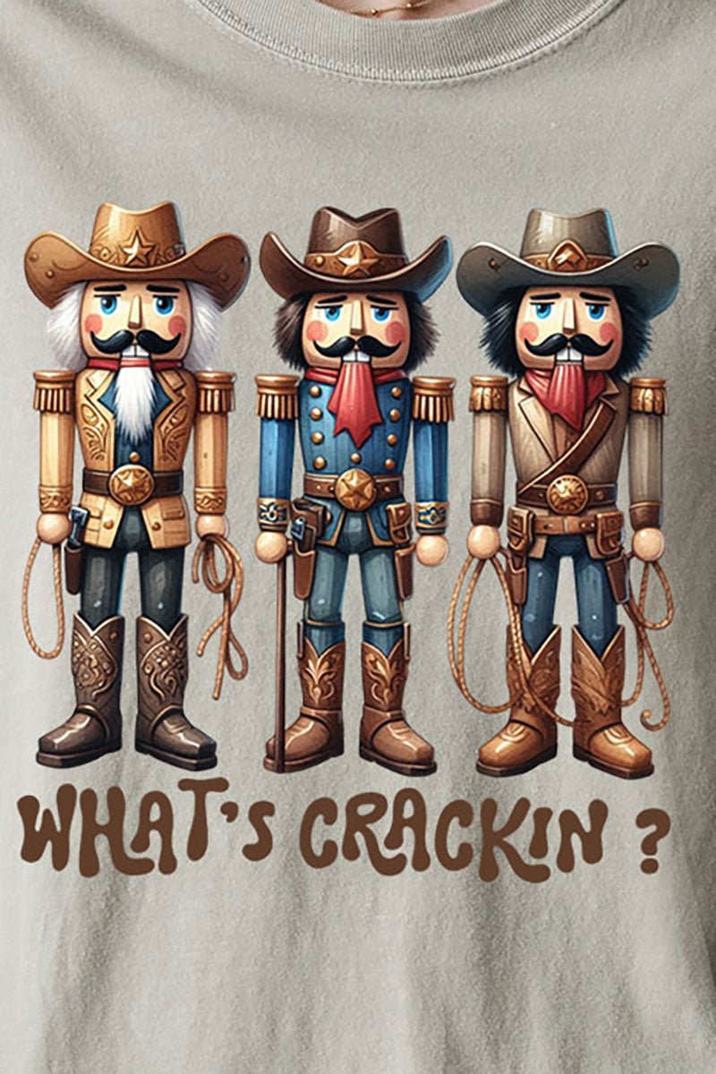 Western Nutcracker What's Crackin' Comfort Colors Adult Ring - Spun Cotton Tee - Wholesale Accessory Market