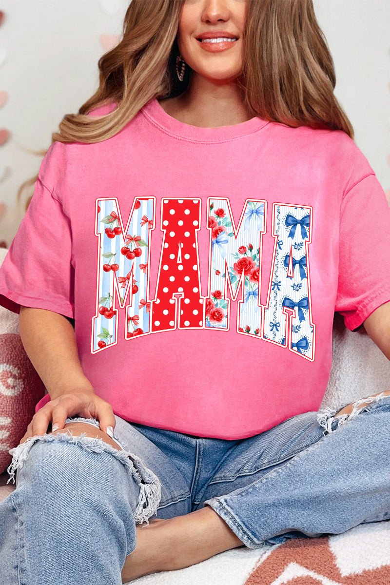 Sweet Cherry Mama Comfort Colors Adult Ring-Spun Cotton Tee - Wholesale Accessory Market