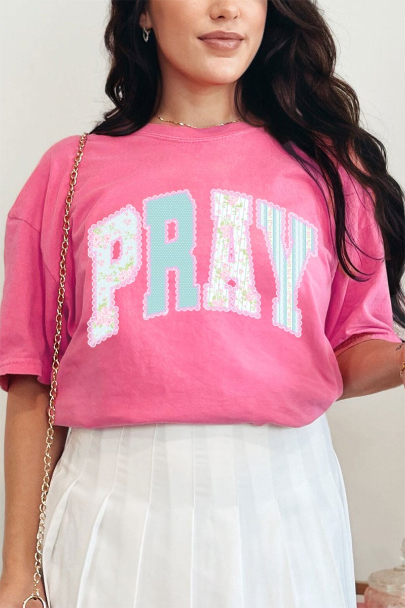 Timeless Pray Comfort Colors Adult Ring - Spun Cotton Tee - Wholesale Accessory Market