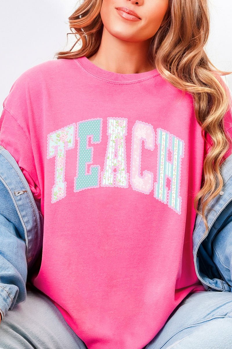 Timeless Teach Comfort Colors Adult Ring - Spun Cotton Tee - Wholesale Accessory Market