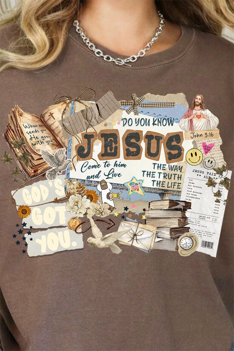 Do You Know Jesus Comfort Colors Adult Ring - Spun Cotton Tee - Wholesale Accessory Market
