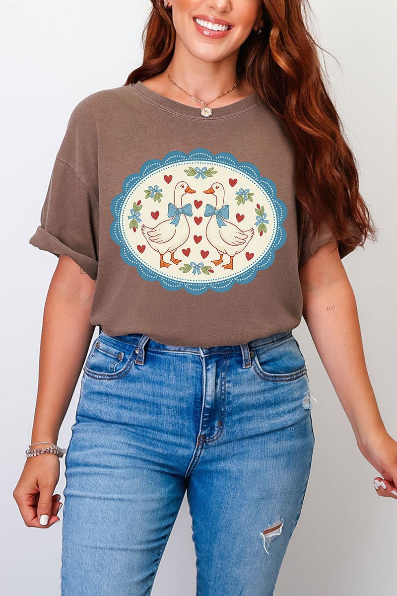 Goosey Little Love Comfort Colors Adult Ring-Spun Cotton Tee - Wholesale Accessory Market