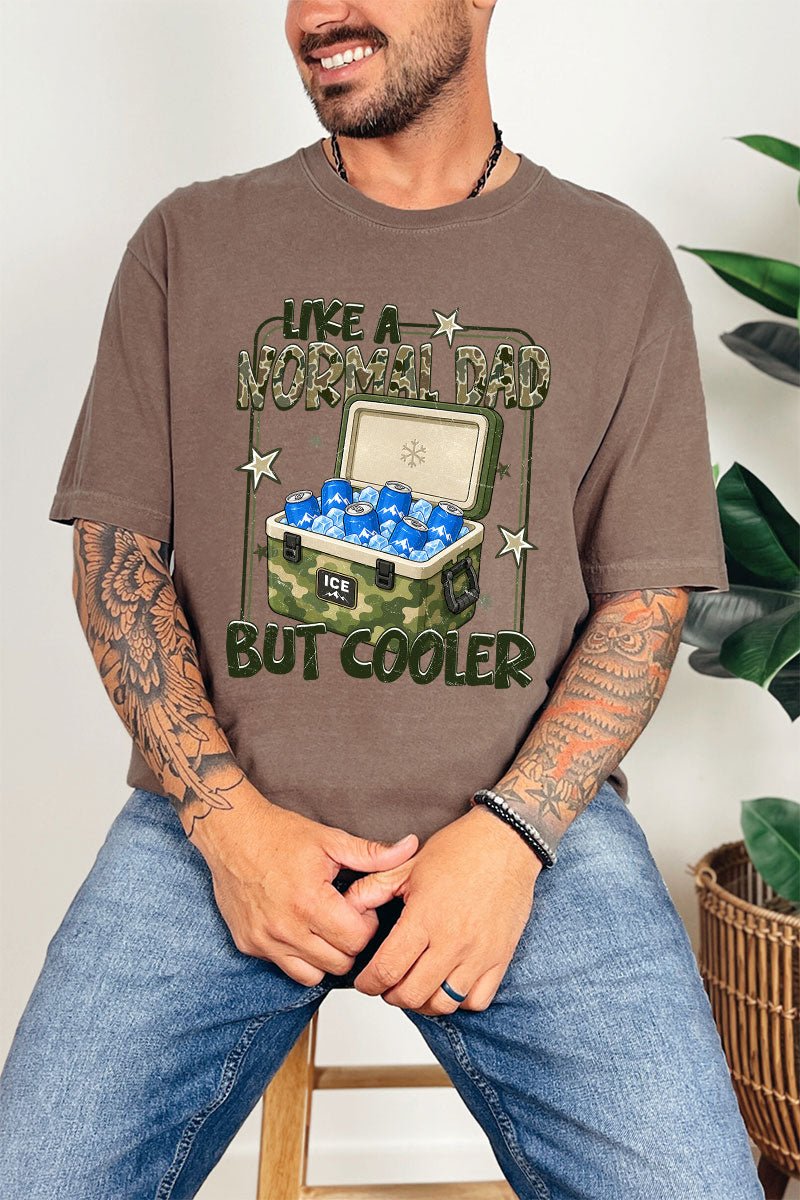 Like A Normal Dad But Cooler Comfort Colors Adult Ring - Spun Cotton Tee - Wholesale Accessory Market
