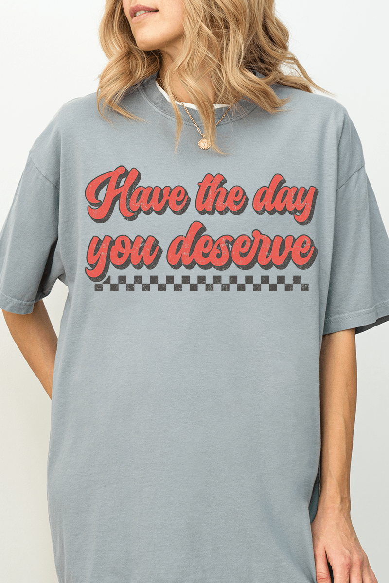 Have A Day Comfort Colors Adult Ring - Spun Cotton Tee - Wholesale Accessory Market