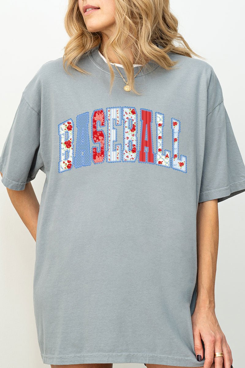 Stitched In Tradition Baseball Comfort Colors Adult Ring - Spun Cotton Tee - Wholesale Accessory Market