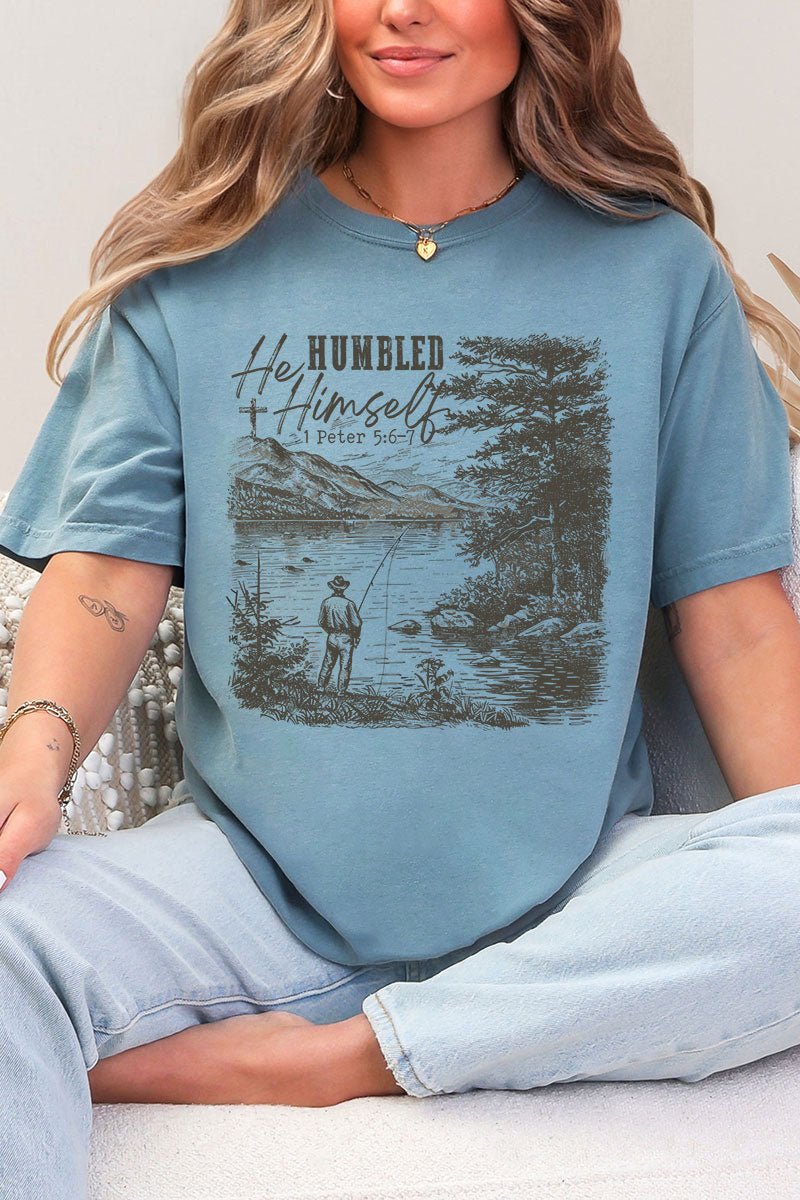 He Humbled Himself Comfort Colors Adult Ring - Spun Cotton Tee - Wholesale Accessory Market