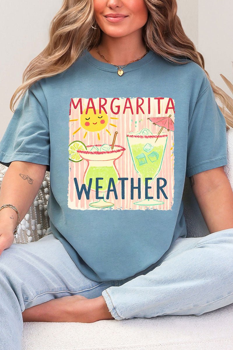 Sip The Sunshine Margarita Weather Comfort Colors Adult Ring - Spun Cotton Tee - Wholesale Accessory Market