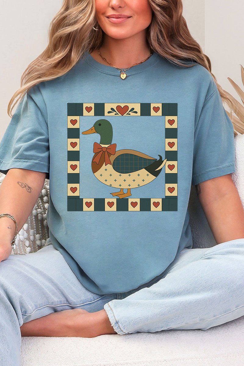 Sunday Mallard Comfort Colors Adult Ring - Spun Cotton Tee - Wholesale Accessory Market