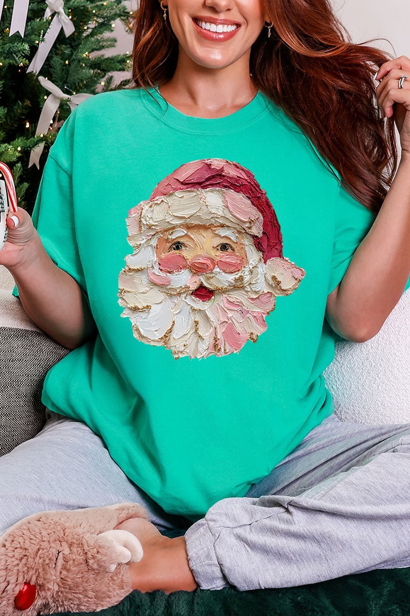 The Painted Santa Comfort Colors Adult Ring - Spun Cotton Tee - Wholesale Accessory Market