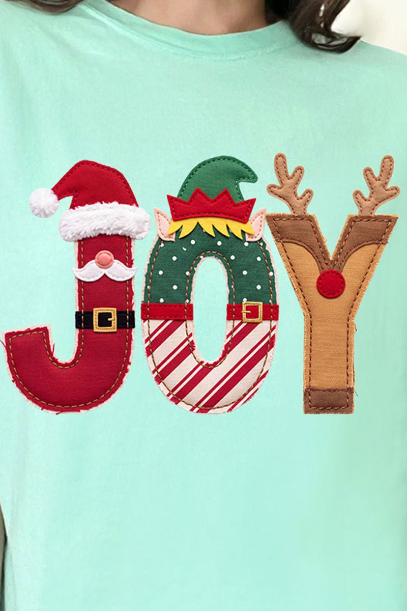 Christmas Characters Joy Comfort Colors Adult Ring-Spun Cotton Tee - Wholesale Accessory Market