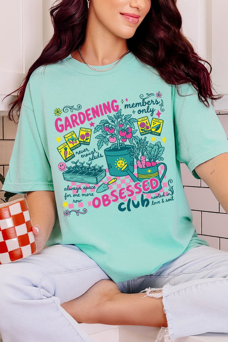 Gardening Club Comfort Colors Adult Ring - Spun Cotton Tee - Wholesale Accessory Market