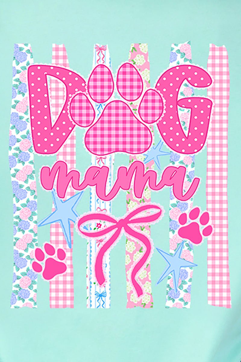 Pawfectly Pink Dog Mama Comfort Colors Adult Ring - Spun Cotton Tee - Wholesale Accessory Market