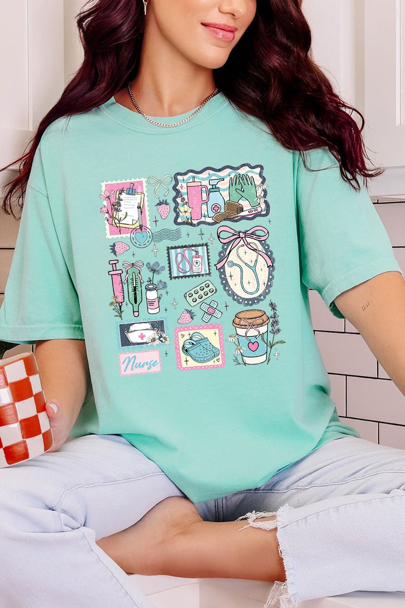 Scrubs Club Comfort Colors Adult Ring - Spun Cotton Tee - Wholesale Accessory Market