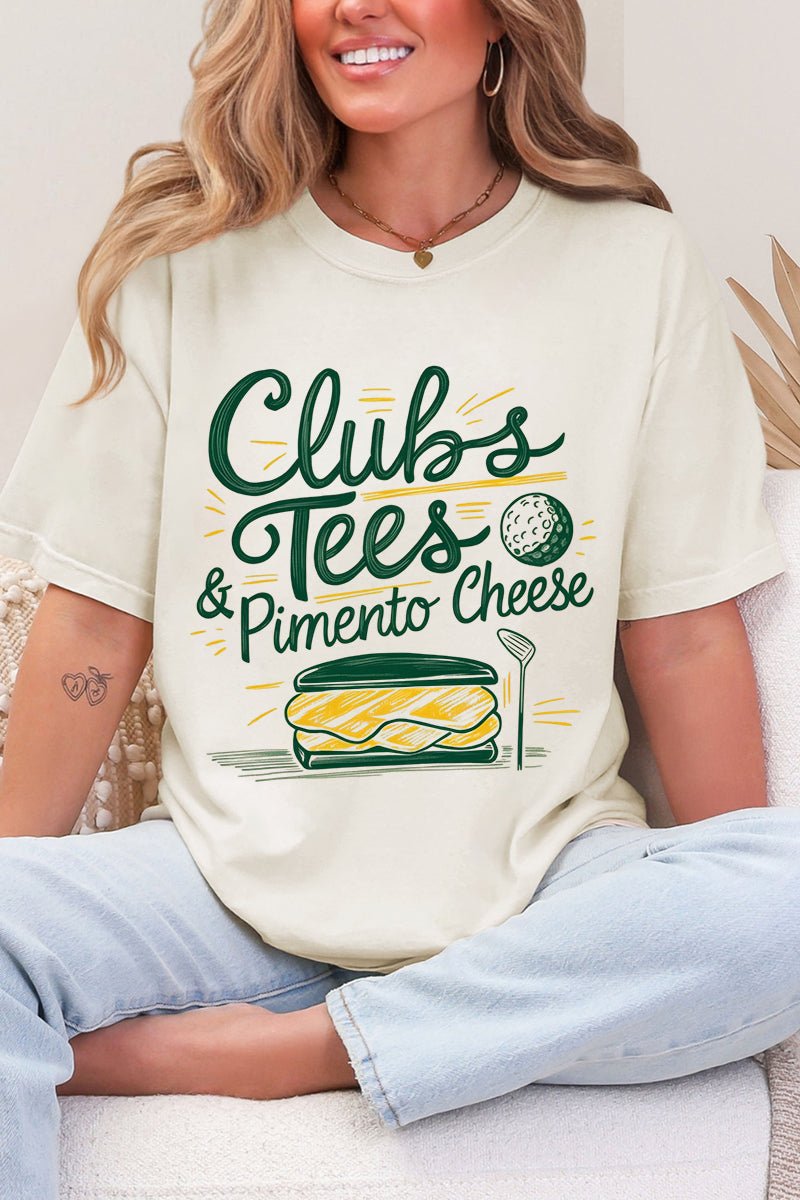 Clubs, Tees & Pimento Cheese Comfort Colors Adult Ring - Spun Cotton Tee - Wholesale Accessory Market