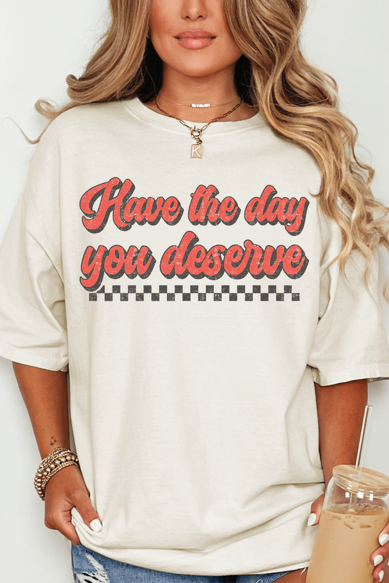 Have A Day Comfort Colors Adult Ring - Spun Cotton Tee - Wholesale Accessory Market