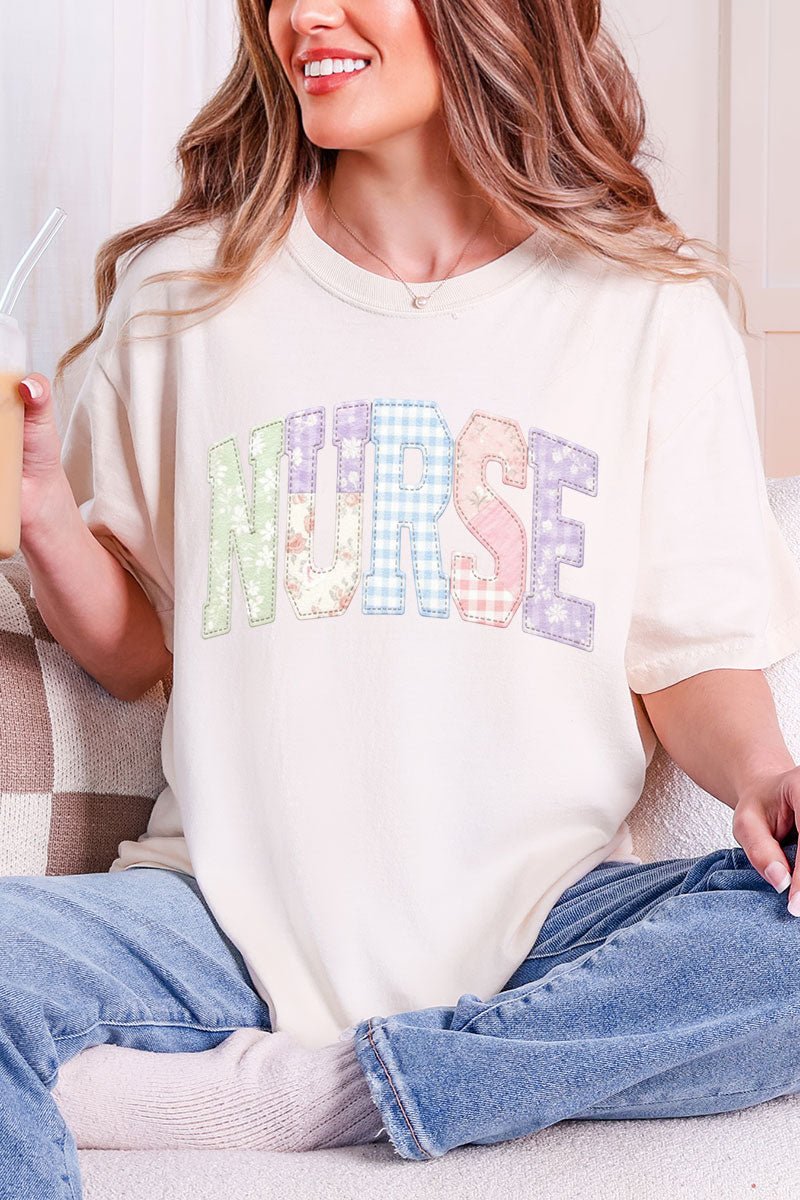 Soft Stitch Nurse Comfort Colors Adult Ring - Spun Cotton Tee - Wholesale Accessory Market