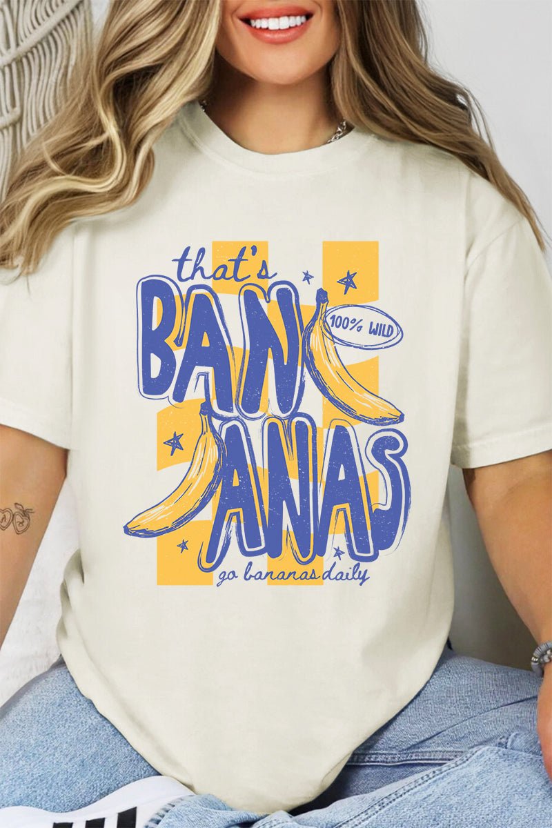 That's Bananas Comfort Colors Adult Ring - Spun Cotton Tee - Wholesale Accessory Market