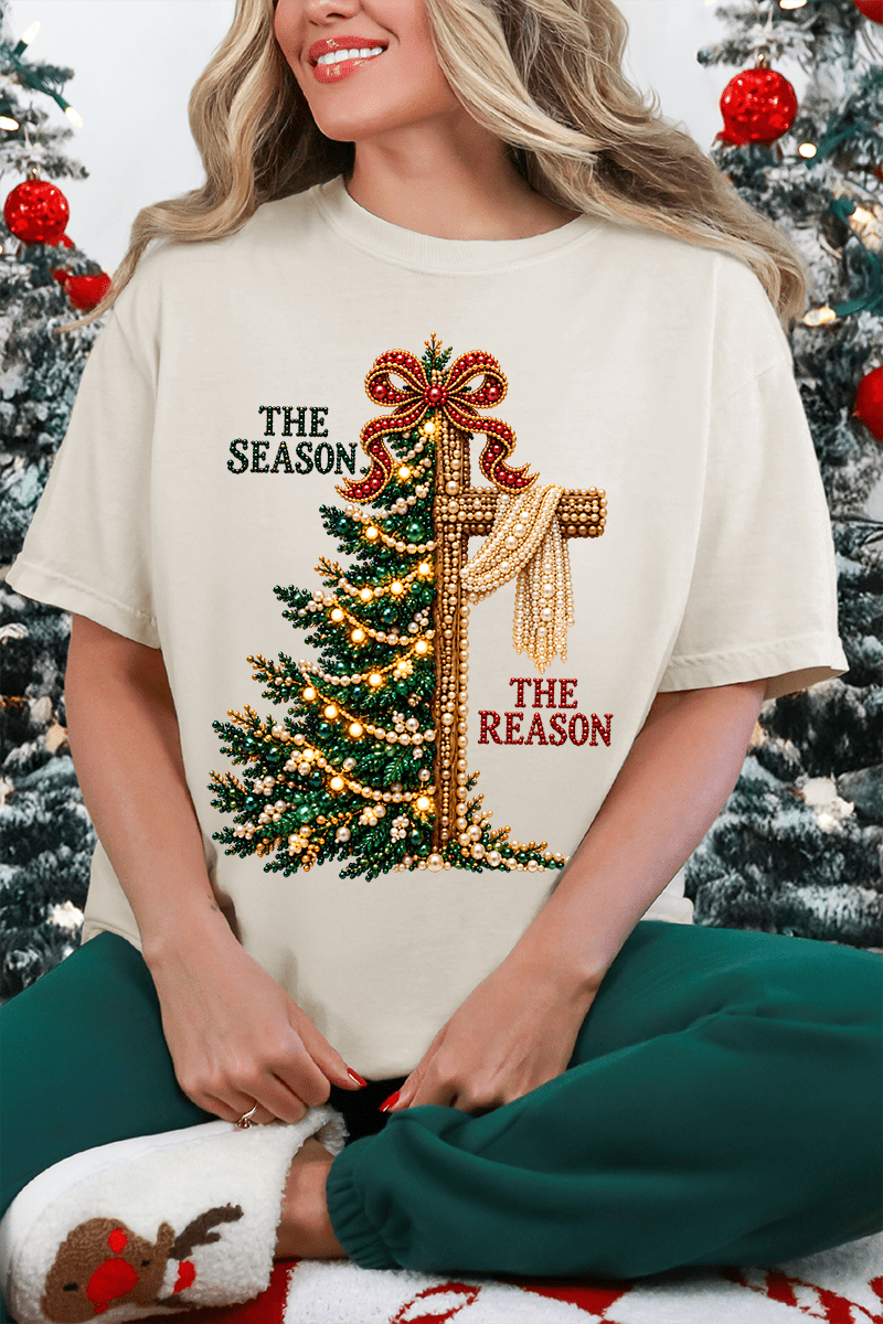 The Season The Reason Comfort Colors Adult Ring-Spun Cotton Tee - Wholesale Accessory Market