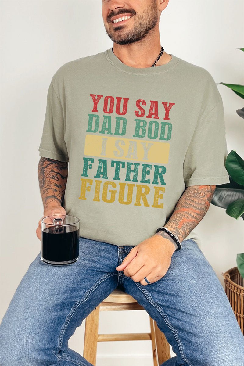 Father Figure Comfort Colors Adult Ring - Spun Cotton Tee - Wholesale Accessory Market